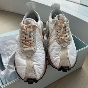 Lanvin running sneaker white